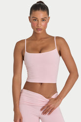 ButterCloudâ„¢ Crop Tank Top in Blush